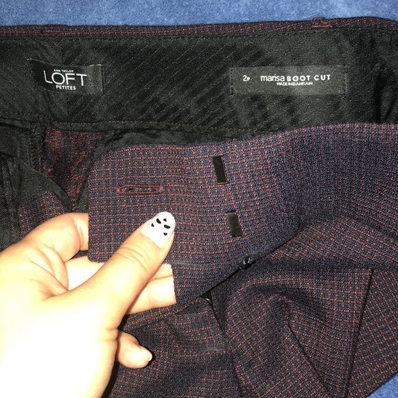 Loft pants ❤️🖤 - Picture 2 of 3